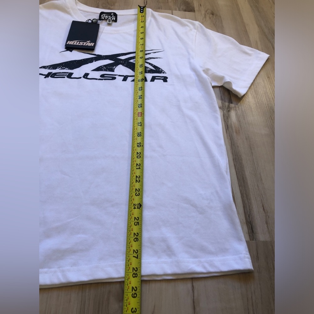 Hellstar Capsule 10 Path to Paradise White Black Graphic T-Shirt Men's Small NWT - Picture 8 of 16